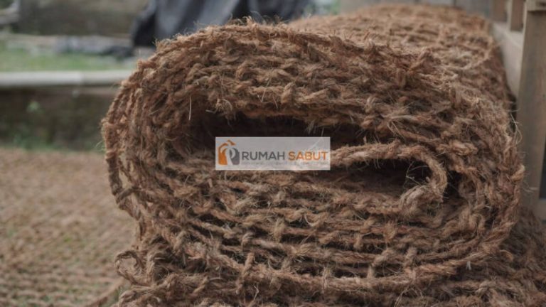 Pengendalian Erosi Dengan Jaring Sabut