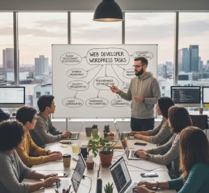 apa tugas web developer wordpress