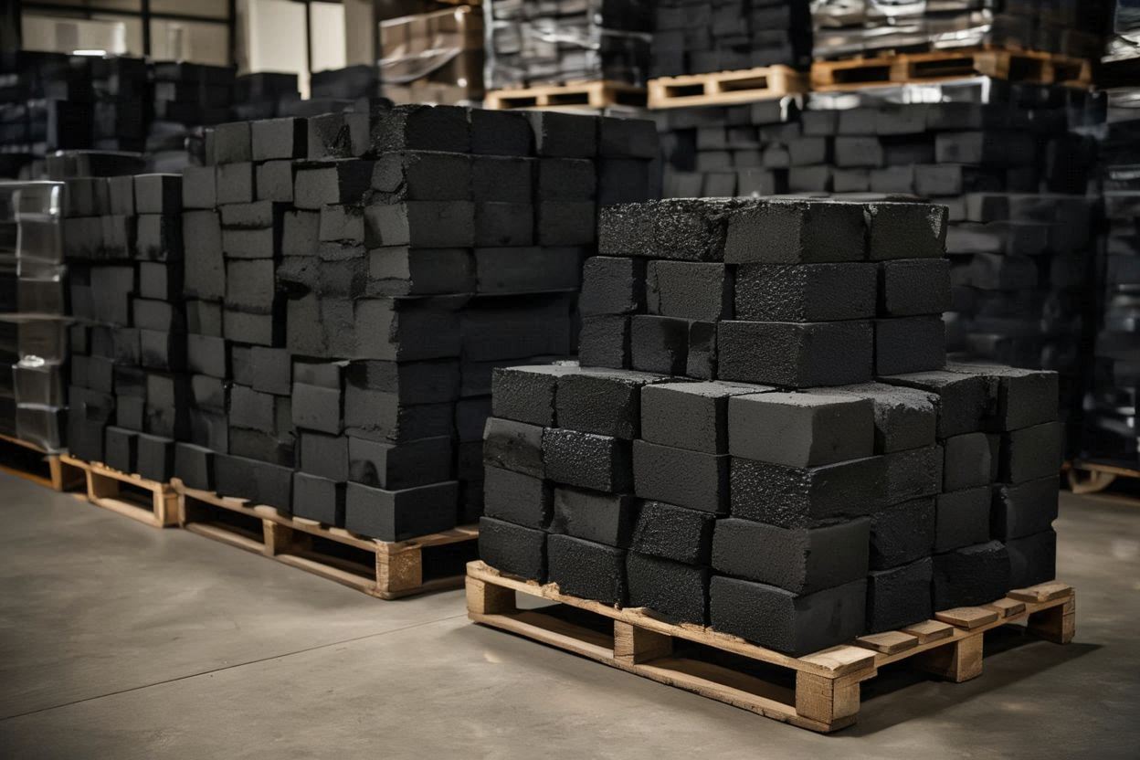 Premium Odorless Coconut Charcoal Cubes