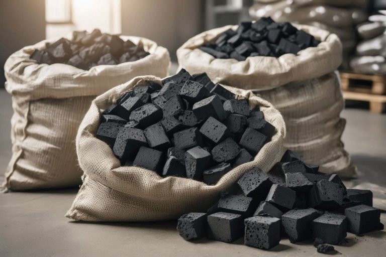 Odorless Coconut Charcoal Cubes Wholesale