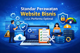 perawatan website bisnis cara menjaga performa dan keamanan
