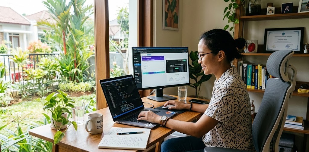 web developer wordpress freelance