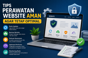 tips perawatan website aman