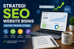 Strategi SEO Website Bisnis untuk Trafik Stabil