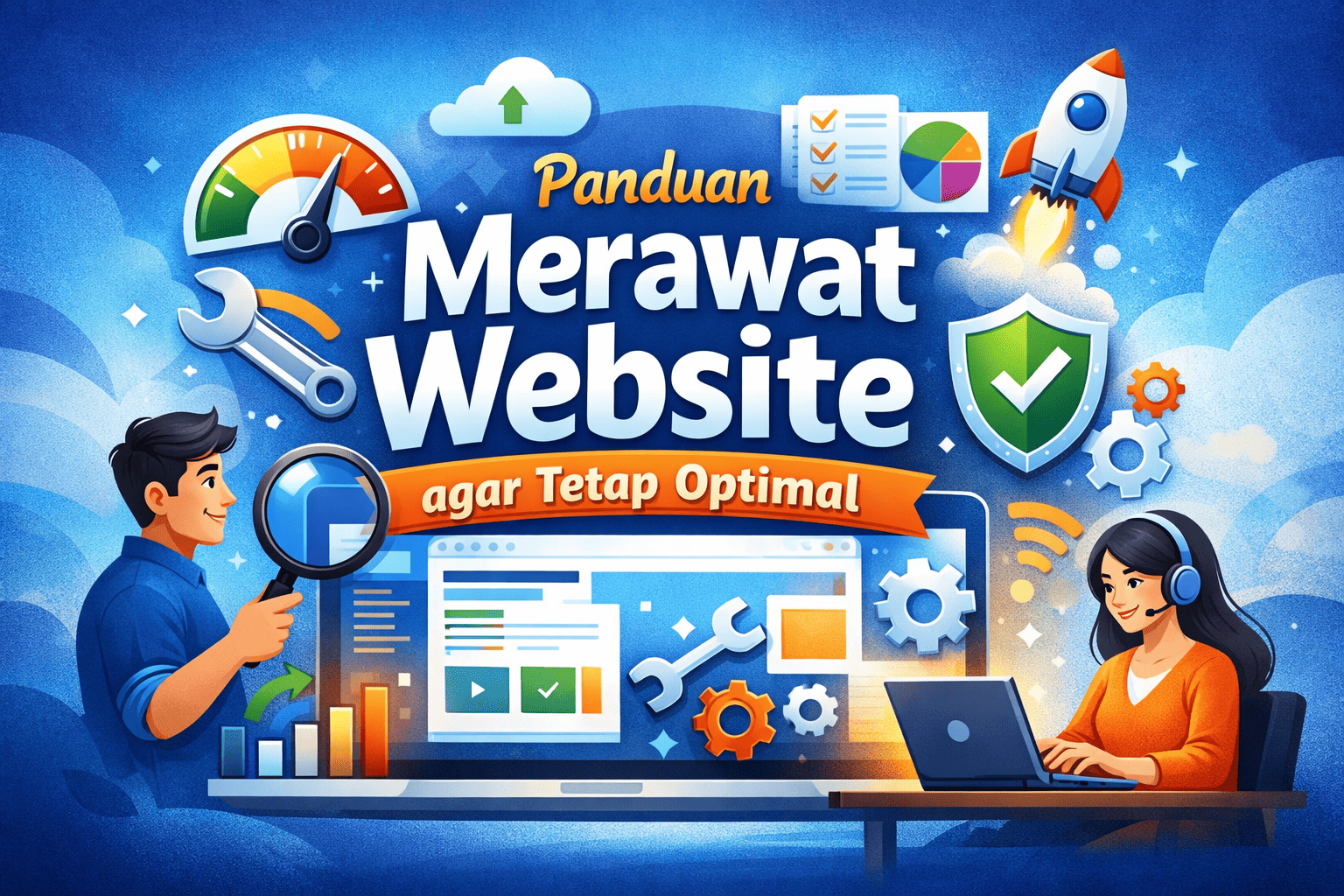 panduan merawat website
