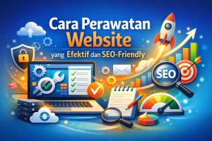 cara perawatan website
