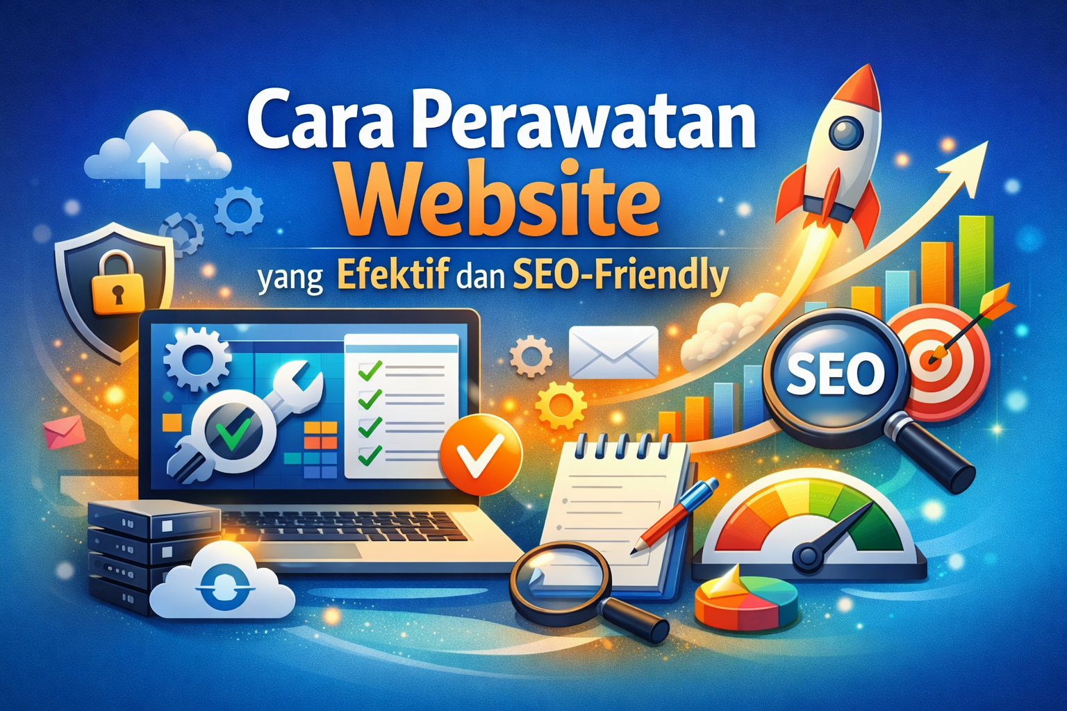 cara perawatan website