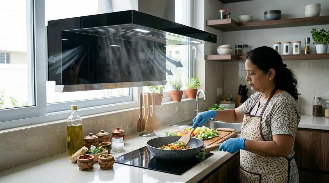 Cara Mengatasi Sirkulasi Udara Dapur Buruk agar Lebih Nyaman