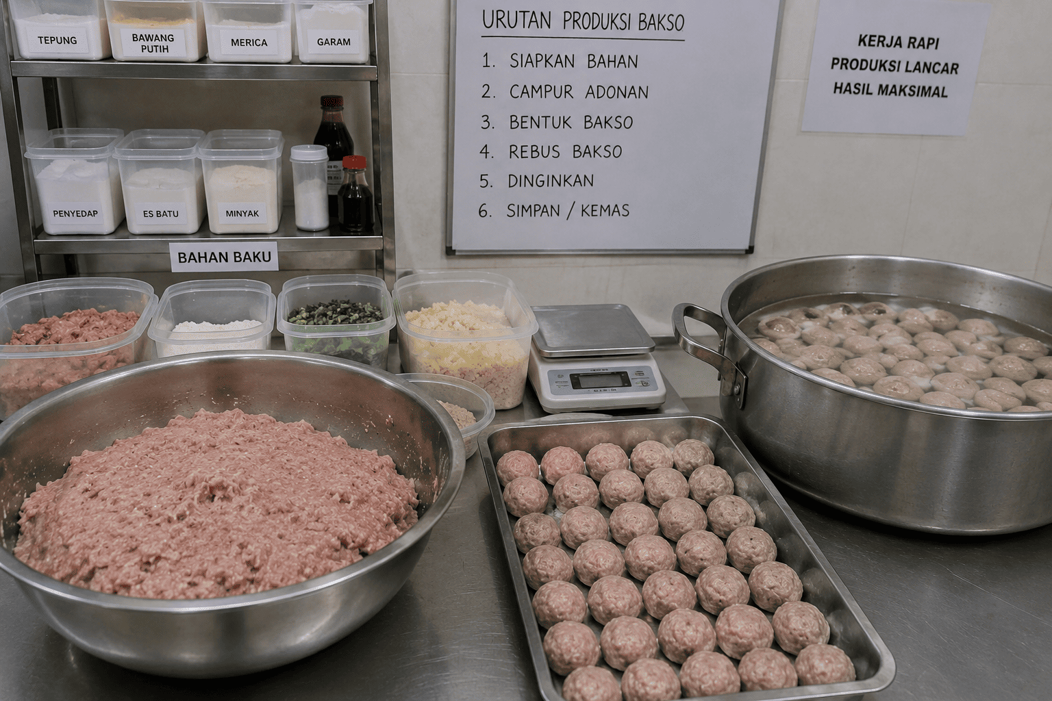 Ingin Produksi Bakso Tanpa Ribet? Ini Cara Praktis agar Proses Lebih Cepat dan Efisien