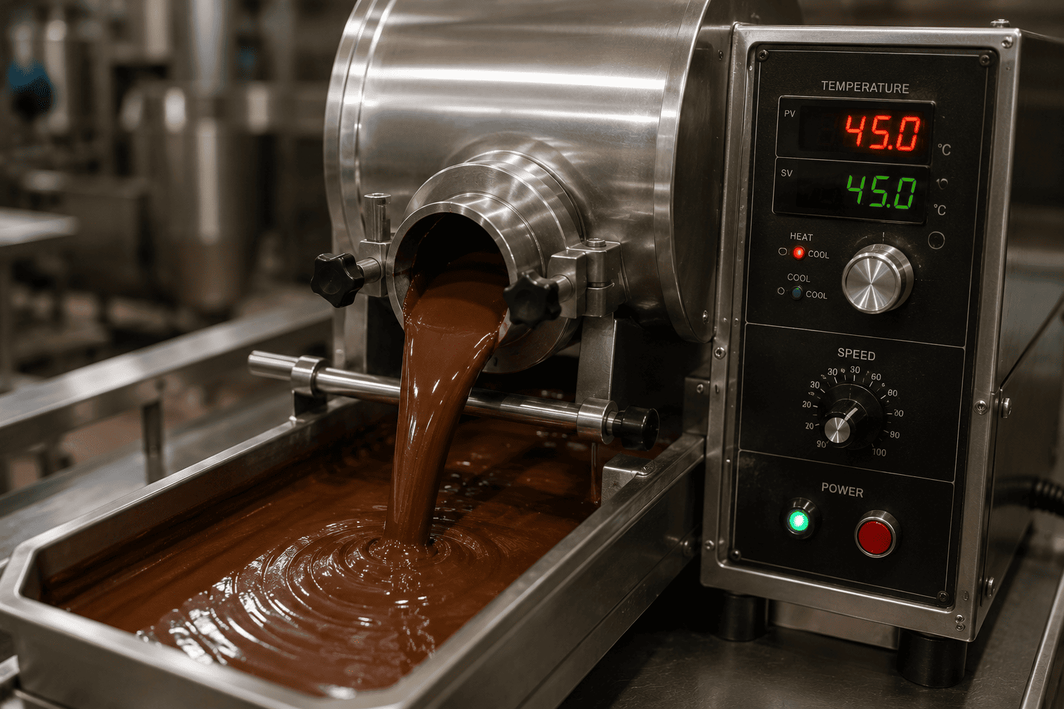 Tips Mengatur Suhu Mesin Cokelat agar Proses Tetap Stabil