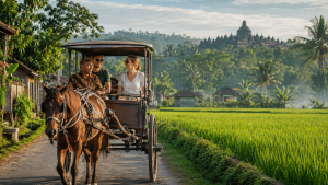 Borobudur Countryside Horse Cart Tour: Explore Rural Life